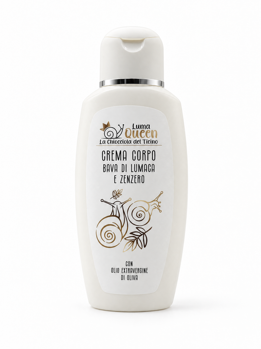 Crema Corpo alla Bava di Lumaca e Zenzero
