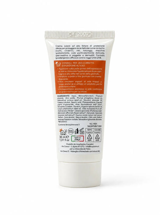 Crema Solare Viso SPF 50