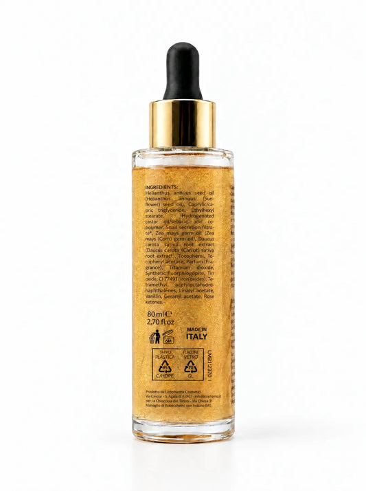 Olio Glitterato Viso & Corpo Post Abbronzatura