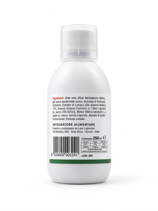 Sciroppo alla Bava di Lumaca – Aroma Liquirizia