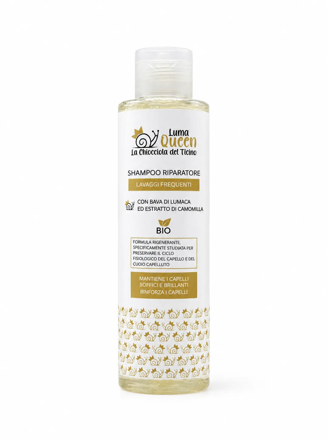 Shampoo Lenitivo con Bava di Lumaca al 20%