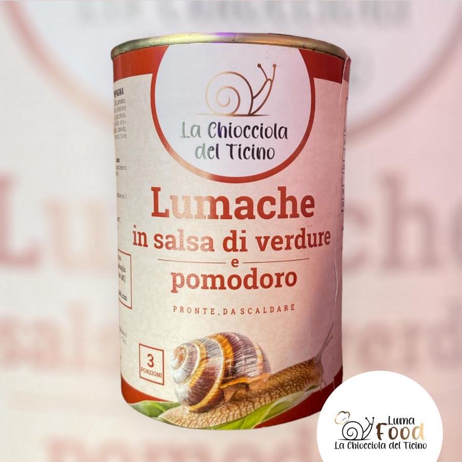 Lumache in salsa di verdure e pomodoro - 420 gr