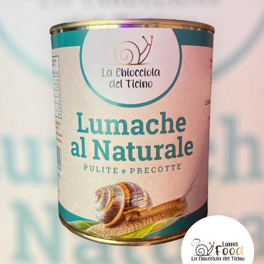 Lumache al naturale precotte - 830 gr