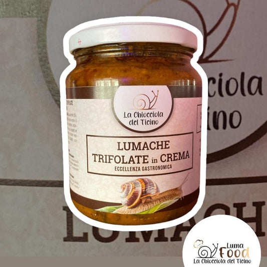 Lumache trifolate in crema - 360 gr